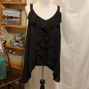 Maurices ruffle front tank